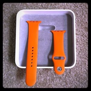 Hermès ORANGE SPORT BAND for Apple Watch Gen 1-5